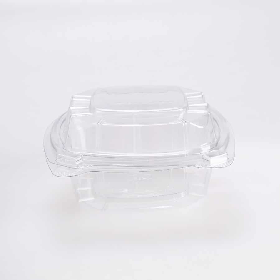 Contenedor Corte Diamante Pet 14x14x6 Cm