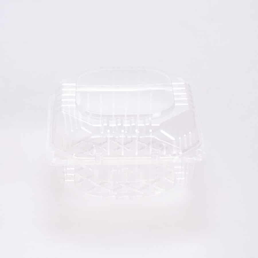 Contenedor Transparente Cuadrado 13.5×14.5×8 Cm