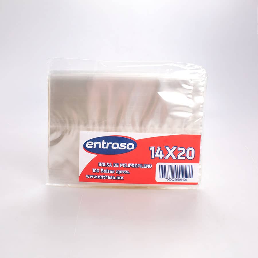 Bolsa de Celofán 14×20 Cm 100 Pz