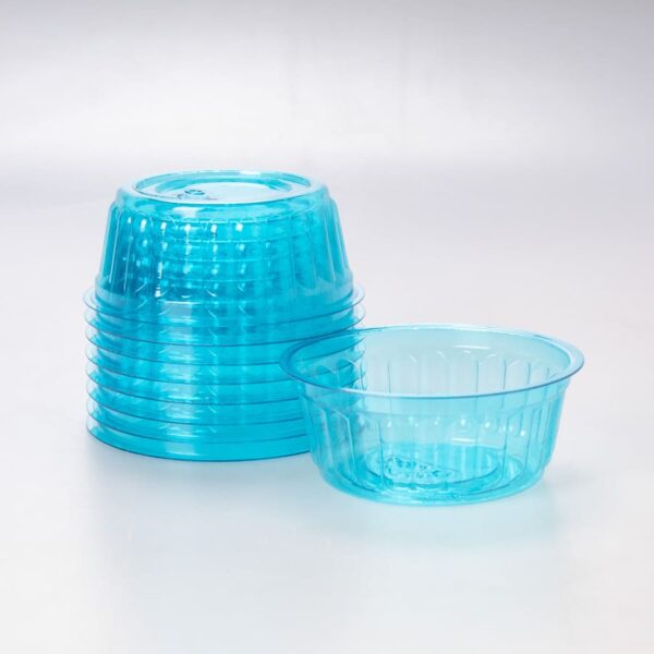 Molde Bio de Gelatina Azul Neon Bosco 25 Pz