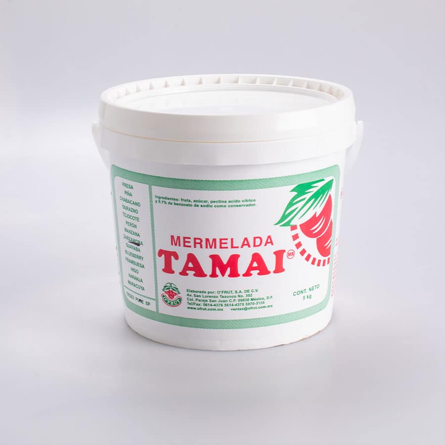 Mermelada de Zarzamora Tamai con 5 Kg