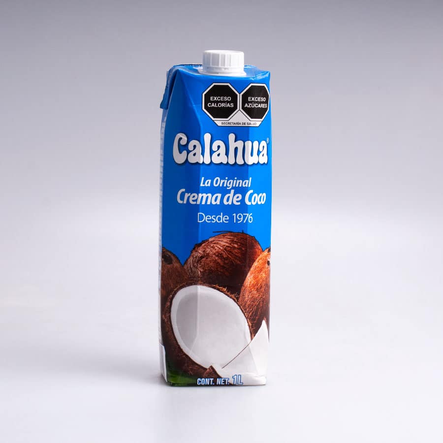 Crema de Coco Calahua Envase Tetrapak 1 Lt