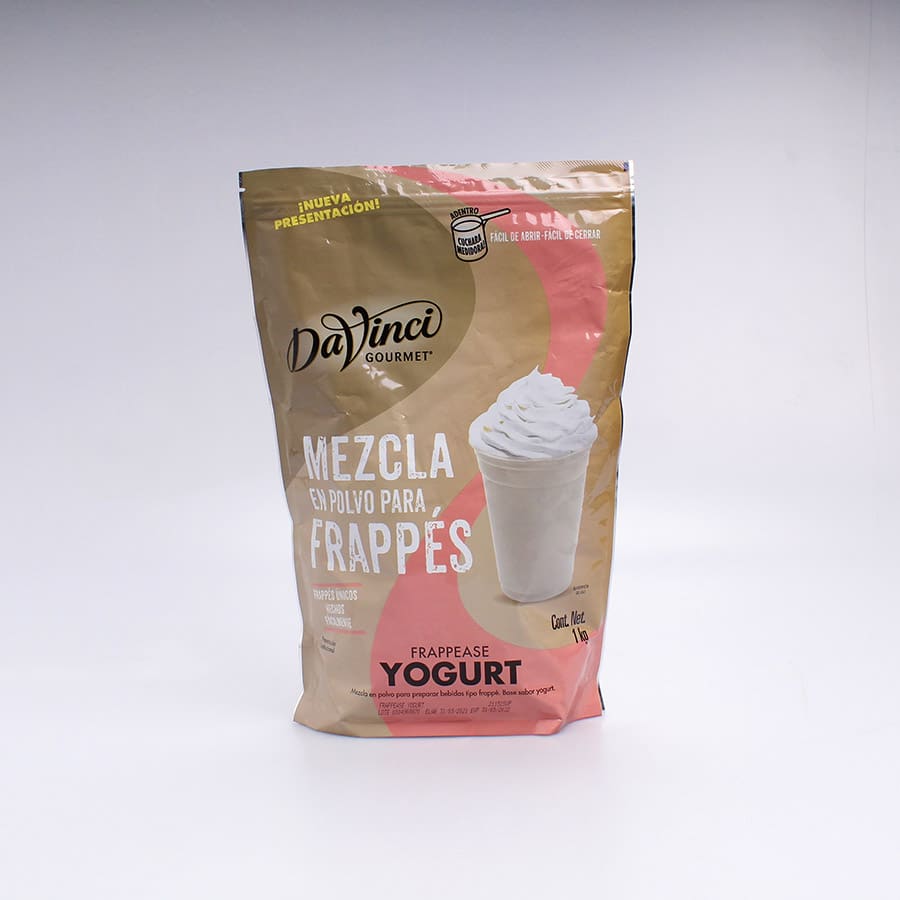 Mezcla para Frappes Sabor Yogurt DaVinci 1 Kg