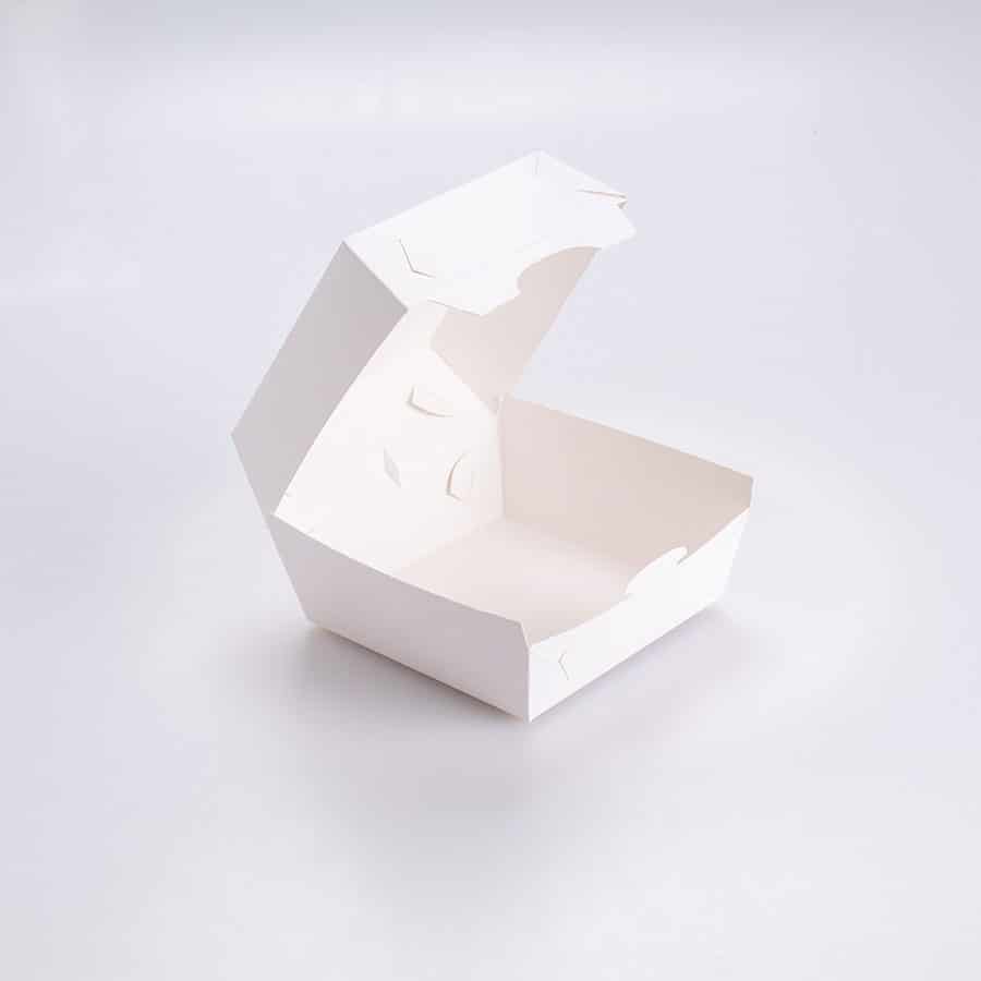 Caja Blanca Cerrada Multiusos 14.5×14.5×8 Cm