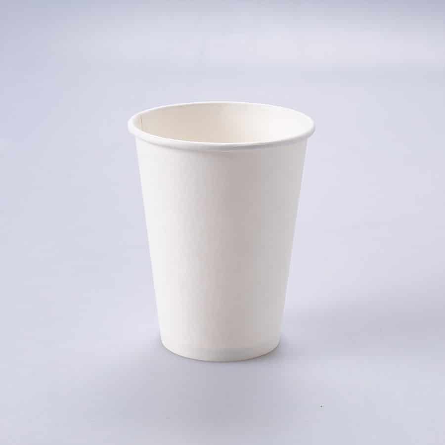 ZZDXW Vasos de papel desechables 50 100 Kraft, vasos desechables para  bebidas calientes con fiestas de 8 onzas, tazas de café de papel, perfectas  para