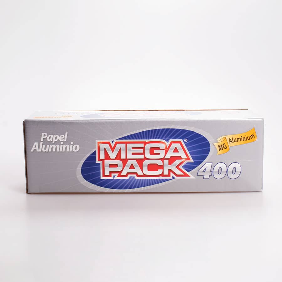 Papel Aluminio Mega Pack 400 Mt