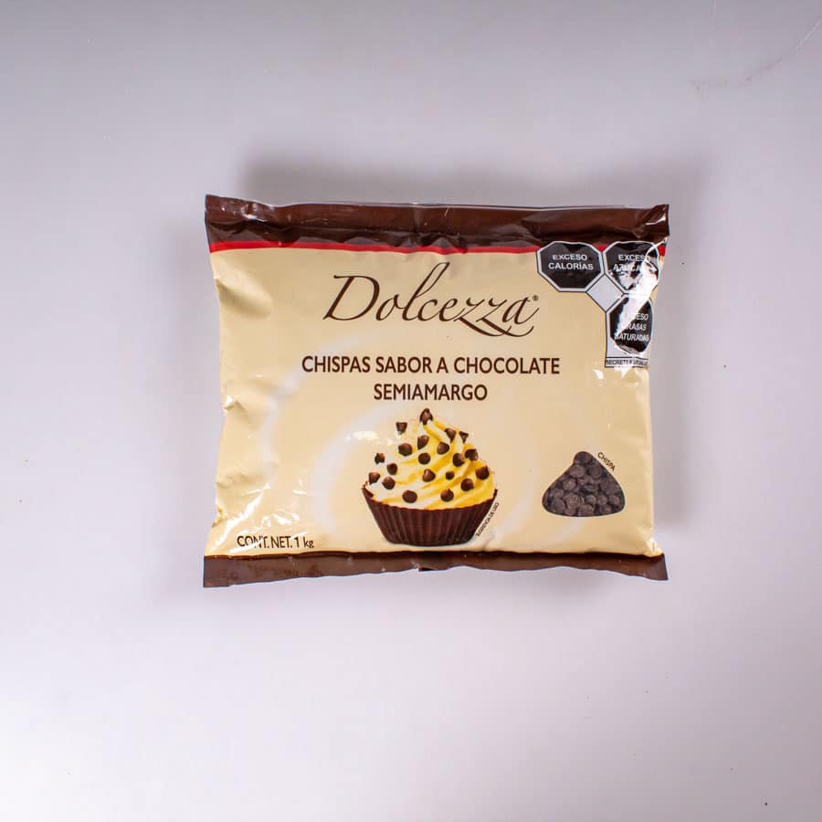 Chispa Sabor Chocolate Semiamargo Dolcezza 1 Kg