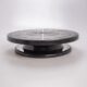 Base Giratoria Pastel Negra 28 Cm Alegria