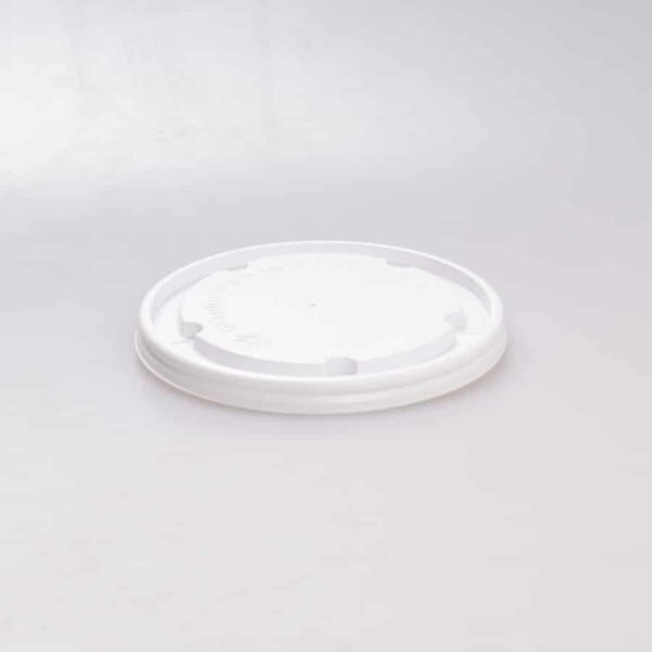 Tapa Blanca Plana Contenedor 4 Oz I. Paper 100 Pz - Image 2