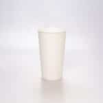 Vaso Blanco de Papel 20 Oz I. Paper 40 Pz