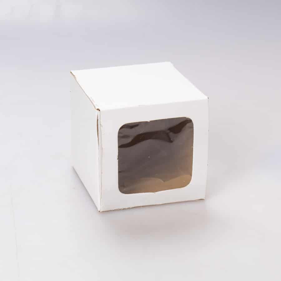 Caja Individual para Muffin Con Ventana