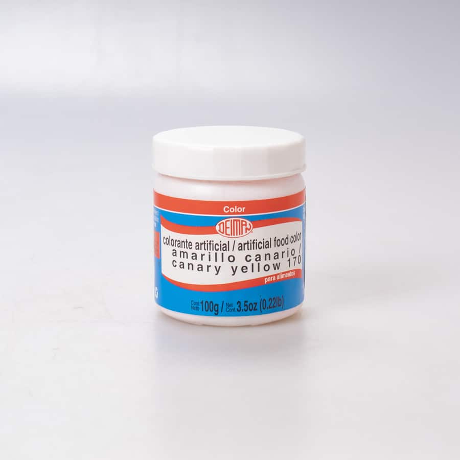 Colorante en Polvo Amarillo Canario Deiman 100 Gr