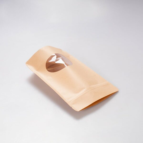 Bolsa Pouch Kraft C/Vtna Ovalada 70 Gr - Image 2