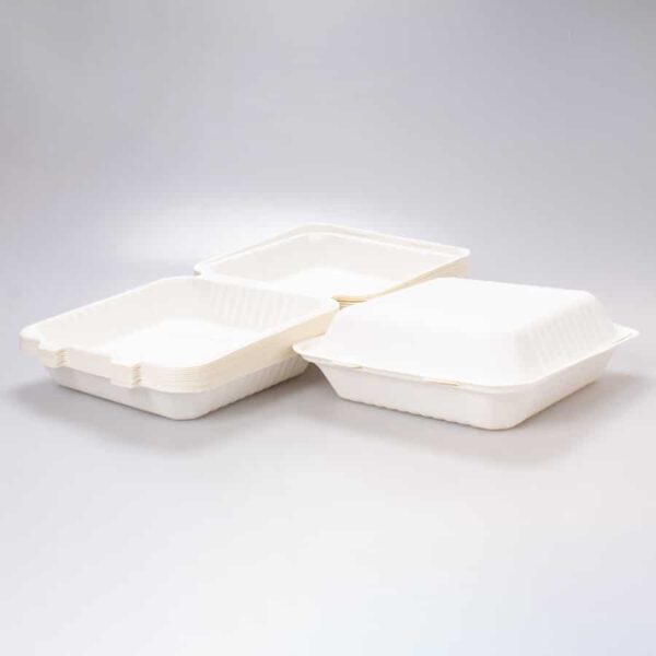 Contenedor 9x9 Liso Fécula PCT091 Bio 100 Pz - Image 2