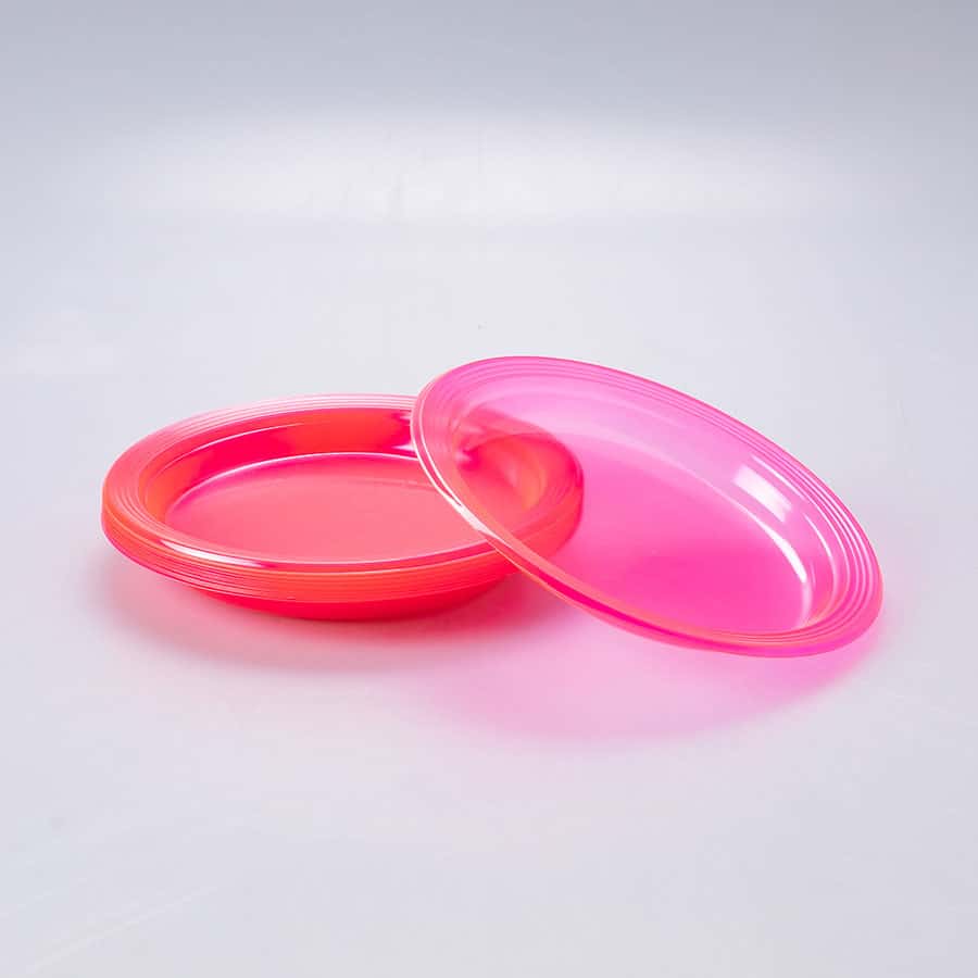 Plato Bio Neón PS7 Rosa Conver 20 Pz - Image 2