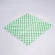 Papel Encerado Verde a Cuadros Grado Alimenticio 100 Pz