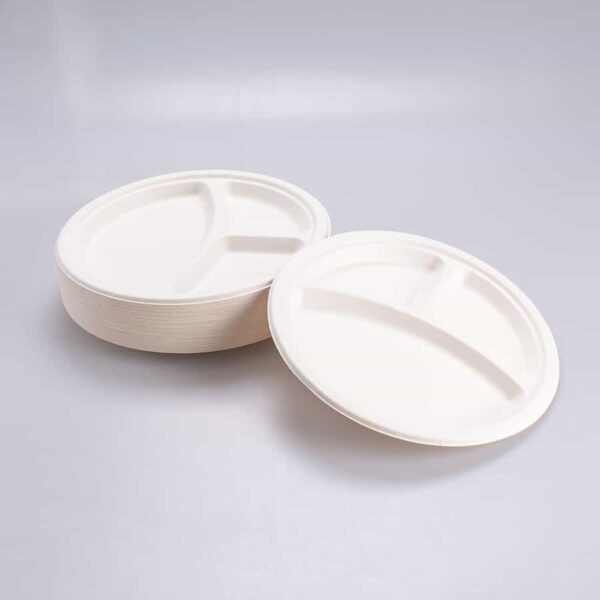 Plato 3 div Redondo 25 Cm Bio 125 Pz - Image 2