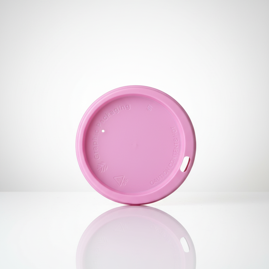 TAPA DOMO  ROSA 12/16/20OZ I.PAPER