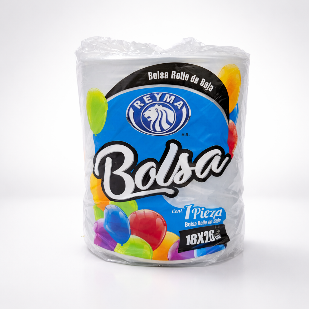 BOLSA ROLLO NATURAL 18X25 REYMA