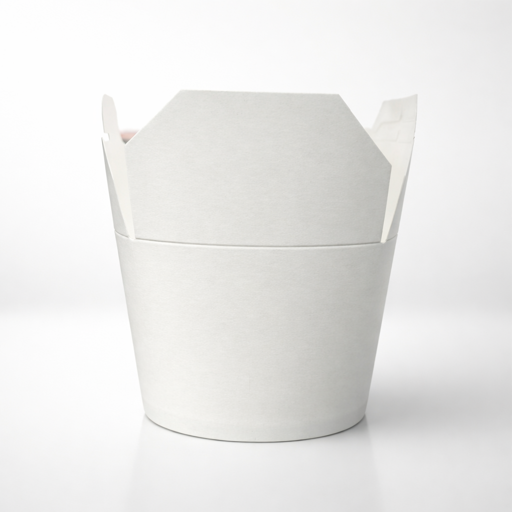 Envase Cestino Redonda Blanca 21 Oz