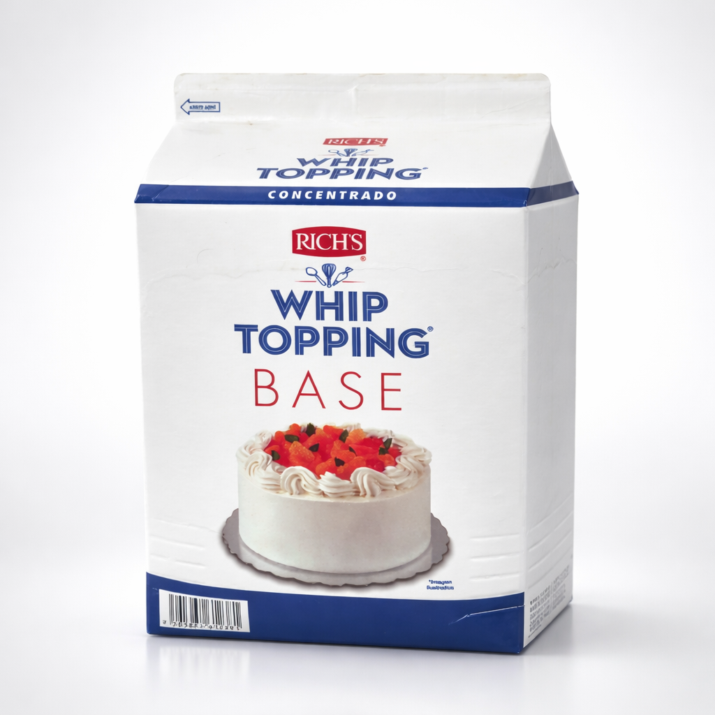 Crema para Batir Whip Topping Base Rich´s 4kg